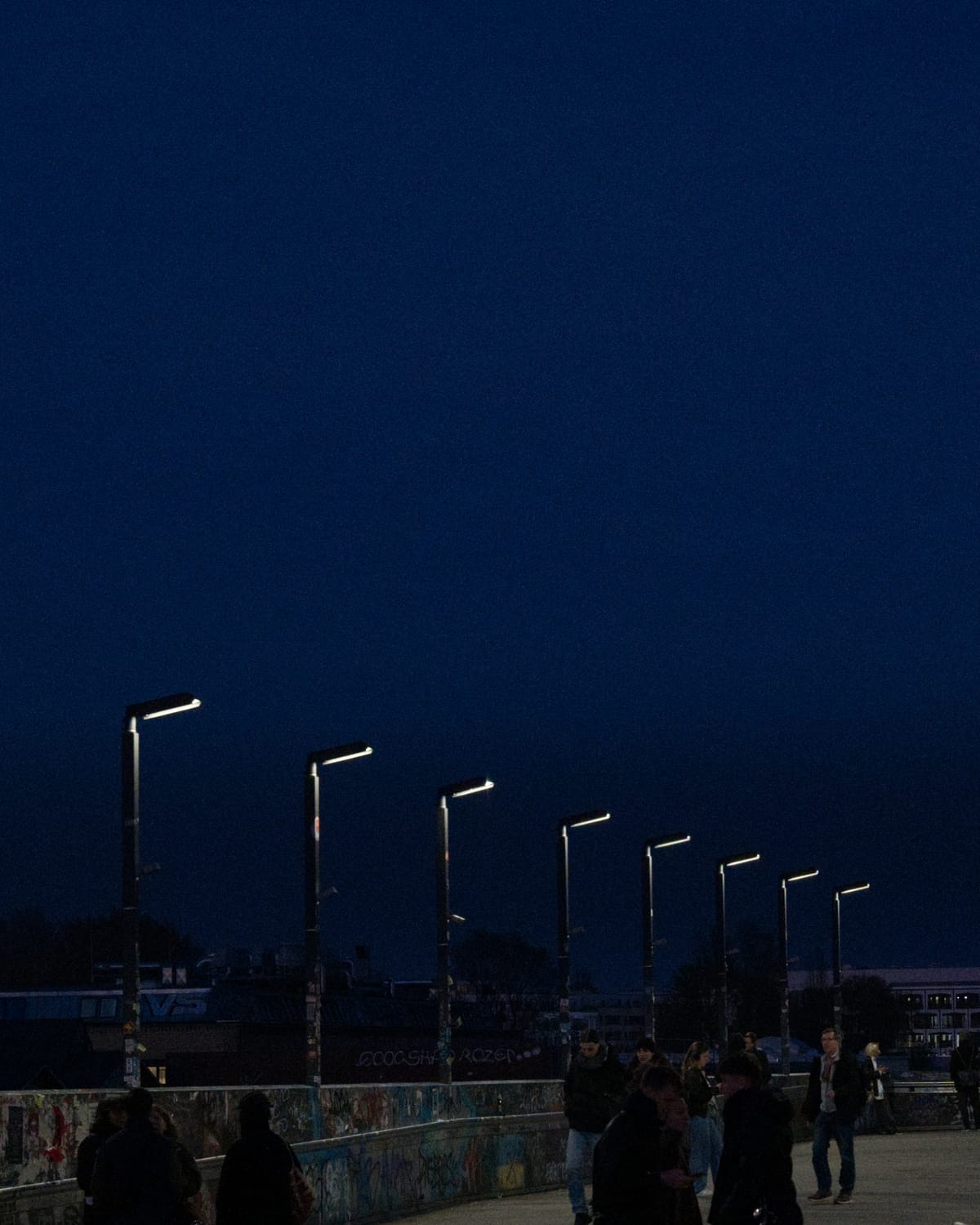 Night time at Warschauer Straße